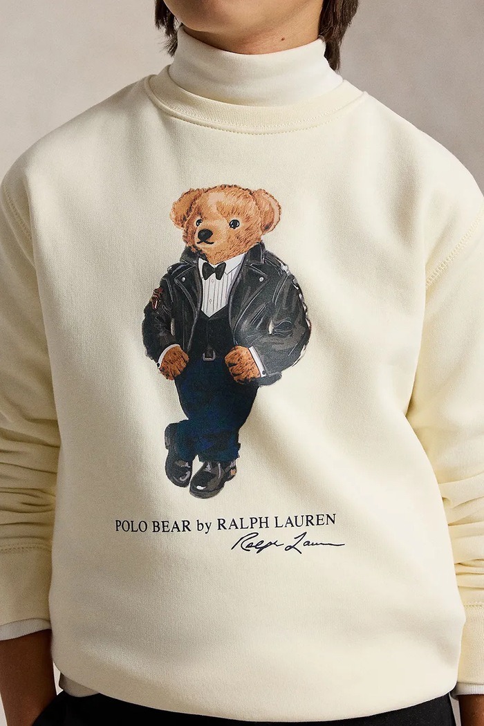 Polo Ralph Lauren Bluza dziecięca z bawełną 323B29157001