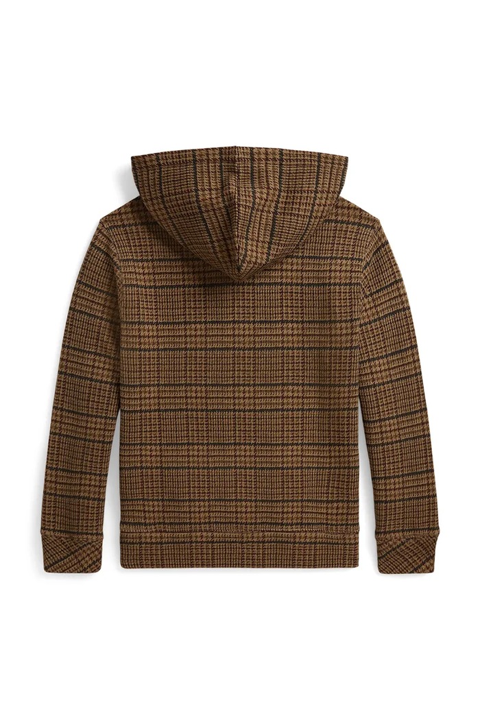 Polo Ralph Lauren dukserica sa kapuljačom za djecu s pamukom 323B27801001 bež AW26