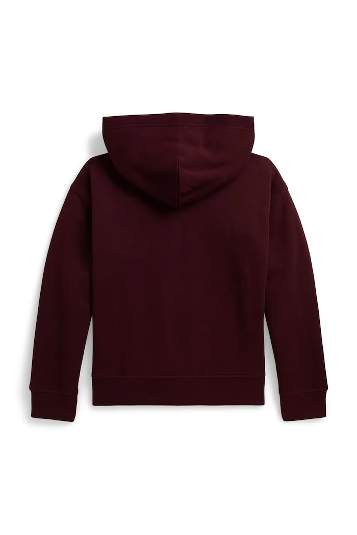 Момче Polo Ralph Lauren суичър с качулка за деца с памук 323B27301002 бордо