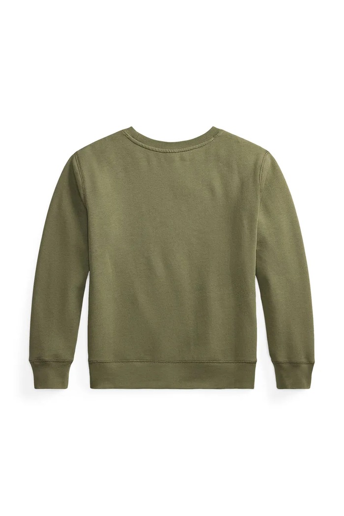 Polo Ralph Lauren Mikina detská s bavlnou 323B27294001 zelená AW26