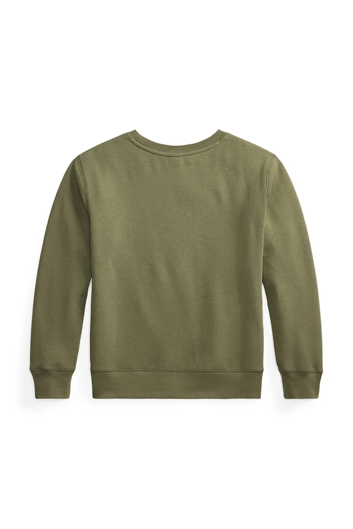 Polo Ralph Lauren Mikina detská s bavlnou 323B27294001 zelená AW26