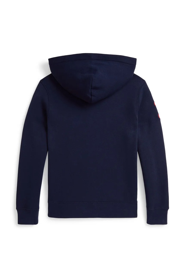 Αγορίστικα Polo Ralph Lauren μπλούζα με κουκούλα παιδική με βαμβάκι 323979316005 σκούρο μπλε