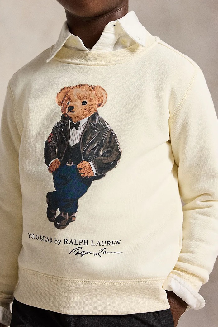 Polo Ralph Lauren Bluza dziecięca z bawełną 322B29157001