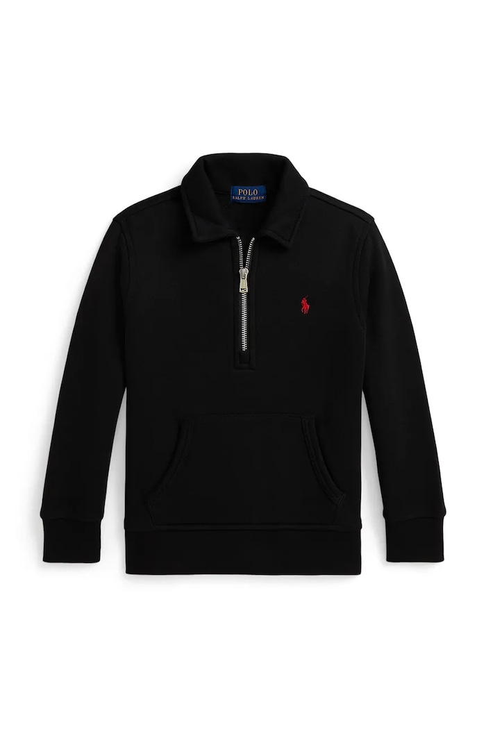 Polo Ralph Lauren μπλούζα παιδική με βαμβάκι 322952467004 μαύρο AW26