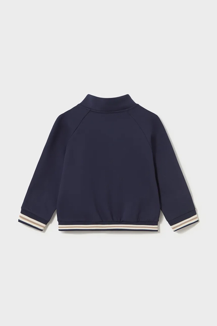 Mayoral Bluza rozpinana dziecięca z wiskozą 2431.3F.Baby.9BY2 granatowy AW26