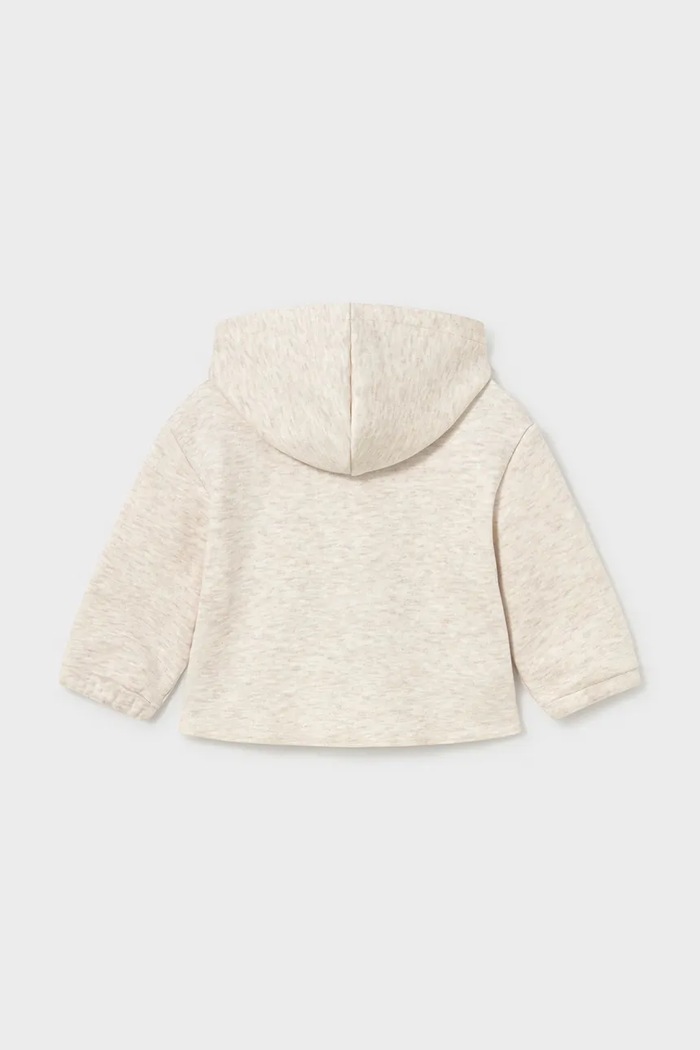 Mayoral кофта с капюшоном для детей 2428.3C.Baby.9BY2 бежевый AW26