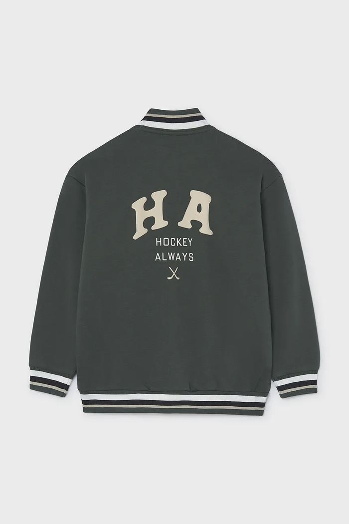 Mayoral кофта на застібці дитяча 7416.7C.Junior.9BY2 зелений AW26