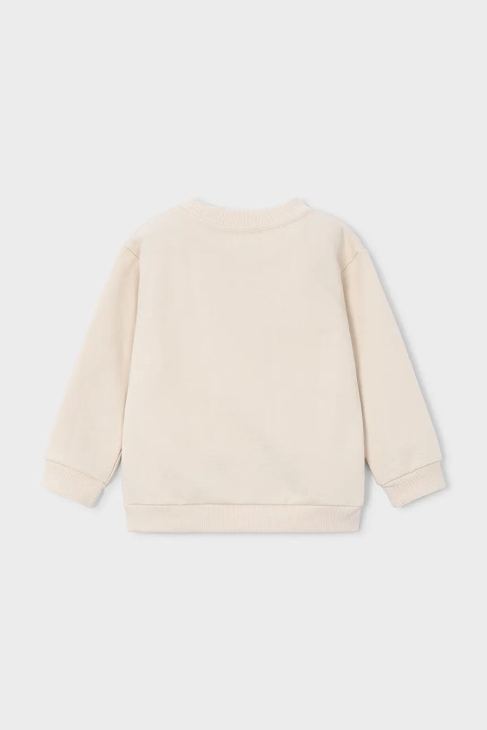 Mayoral pulover otroški z bombažem 4459.5D.Mini.9BY2 bež AW26