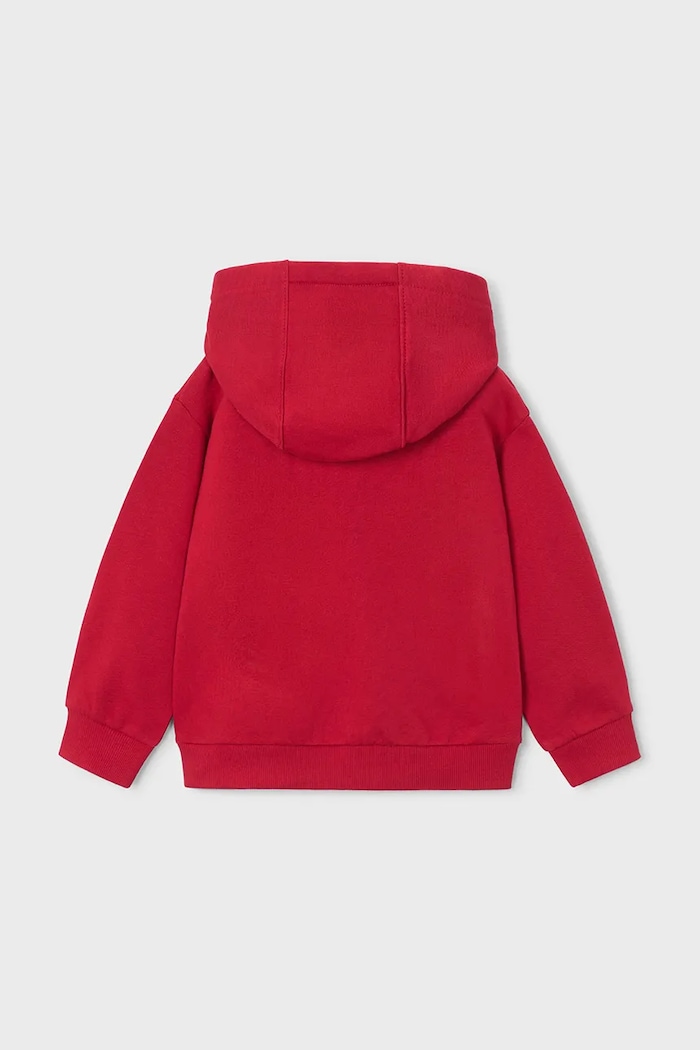 Mayoral Кофта с капюшоном для детей из хлопка с эластаном 4455.5A.Mini.9BY2 красный AW26
