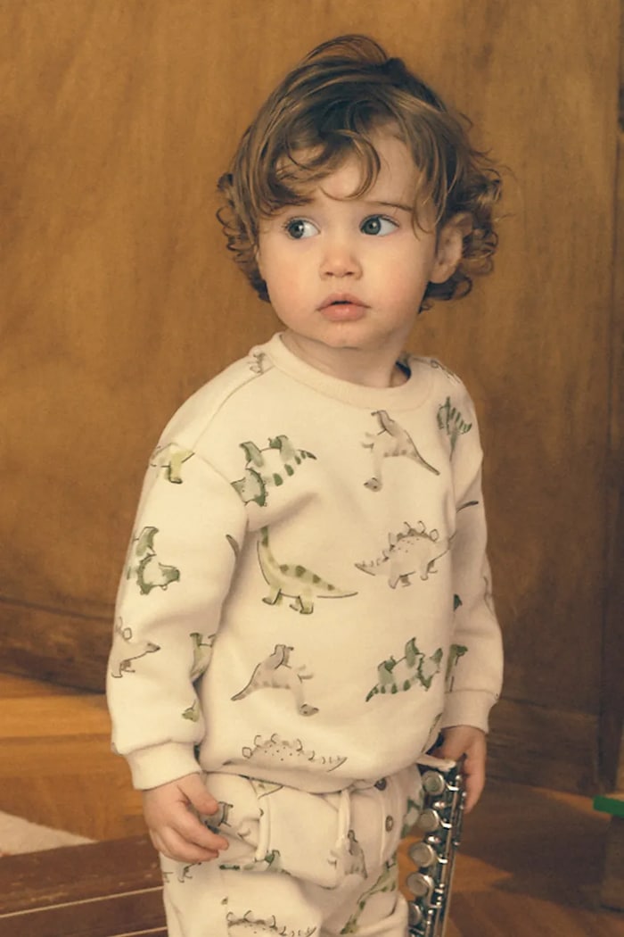 Mayoral bluza dziecięca z bawełną beżowy 2416.3A.Baby.9BY2