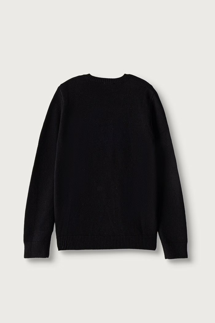 Diesel Bluza dziecięca KLIMO KNITWEAR J03028.KYAYX czarny AW26