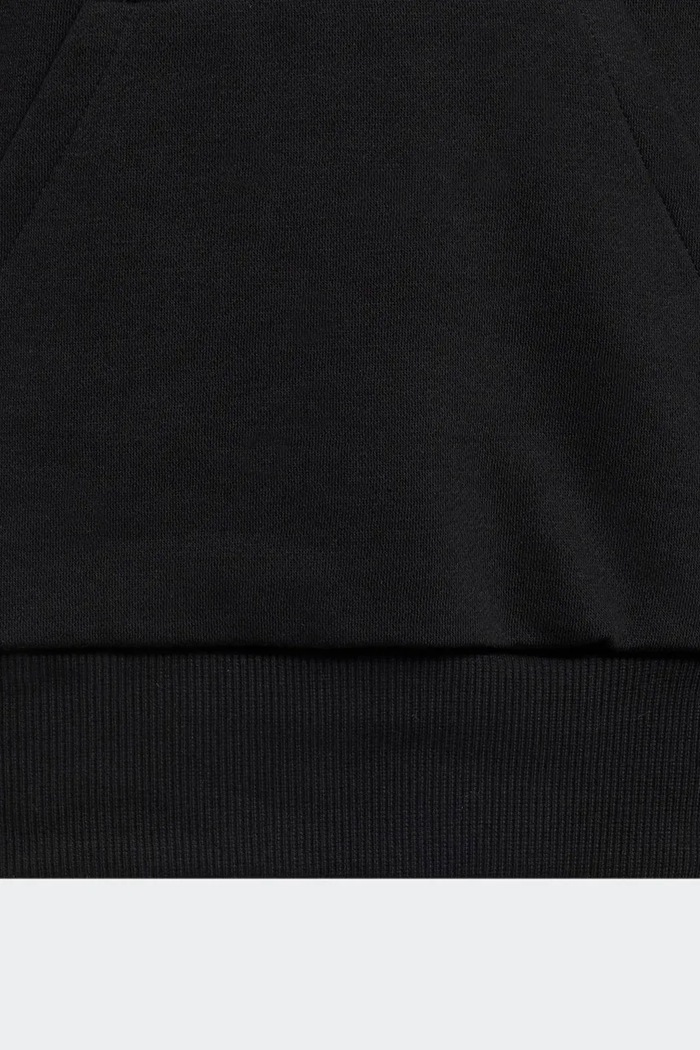 adidas bluza z kapturem dziecięca z bawełną KX2475 czarny