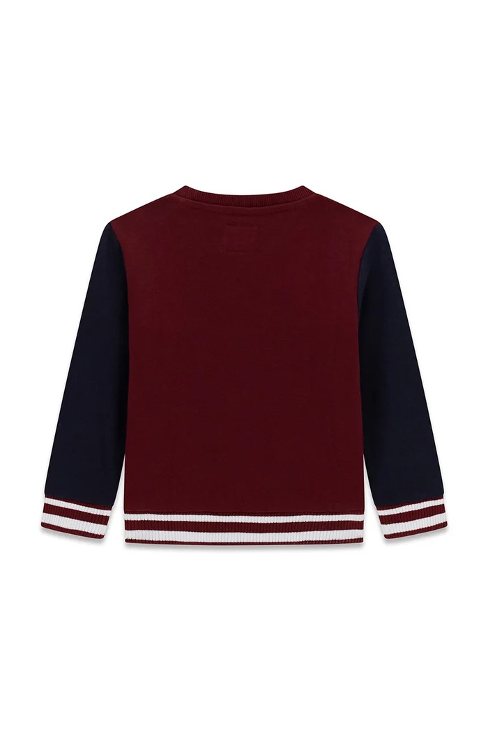 Guess bluza dziecięca bawełniana N6YQ08.K4101.9BY2 bordowy AW26