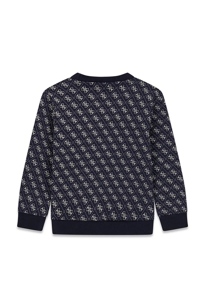 Guess bluza dziecięca bawełniana N6YQ07.K4100.9BY2 czarny AW26