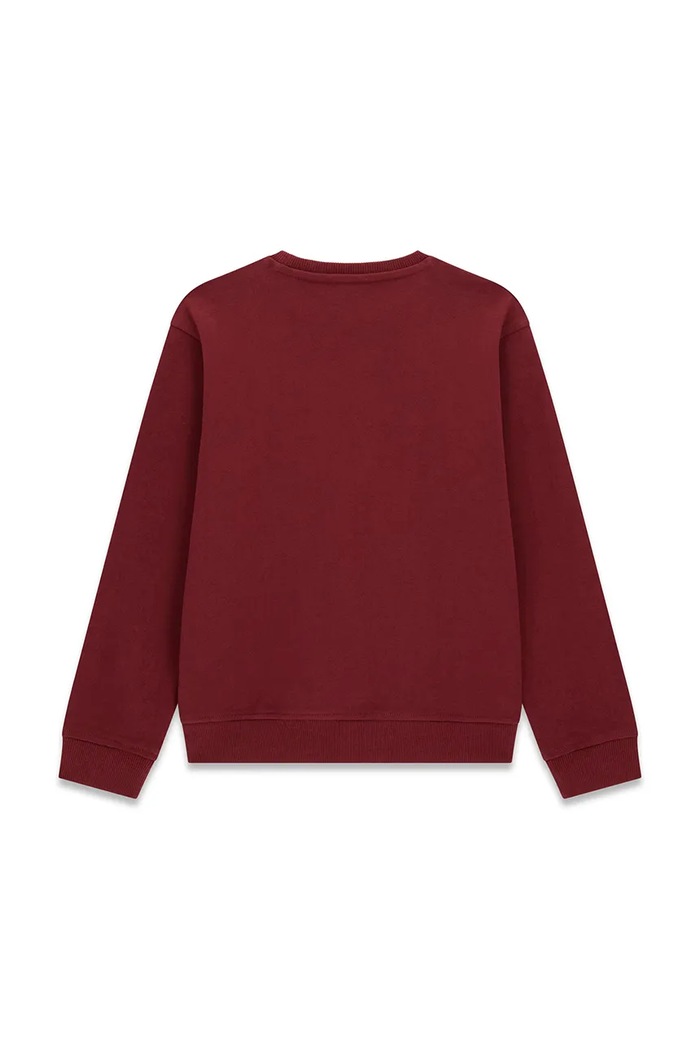 Guess bluza dziecięca bawełniana L6YQ07.K4049.9BY2 bordowy AW26