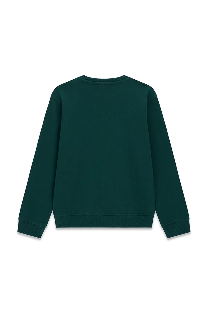 Guess bluza dziecięca bawełniana L6YQ07.K4049.9BY2 zielony AW26