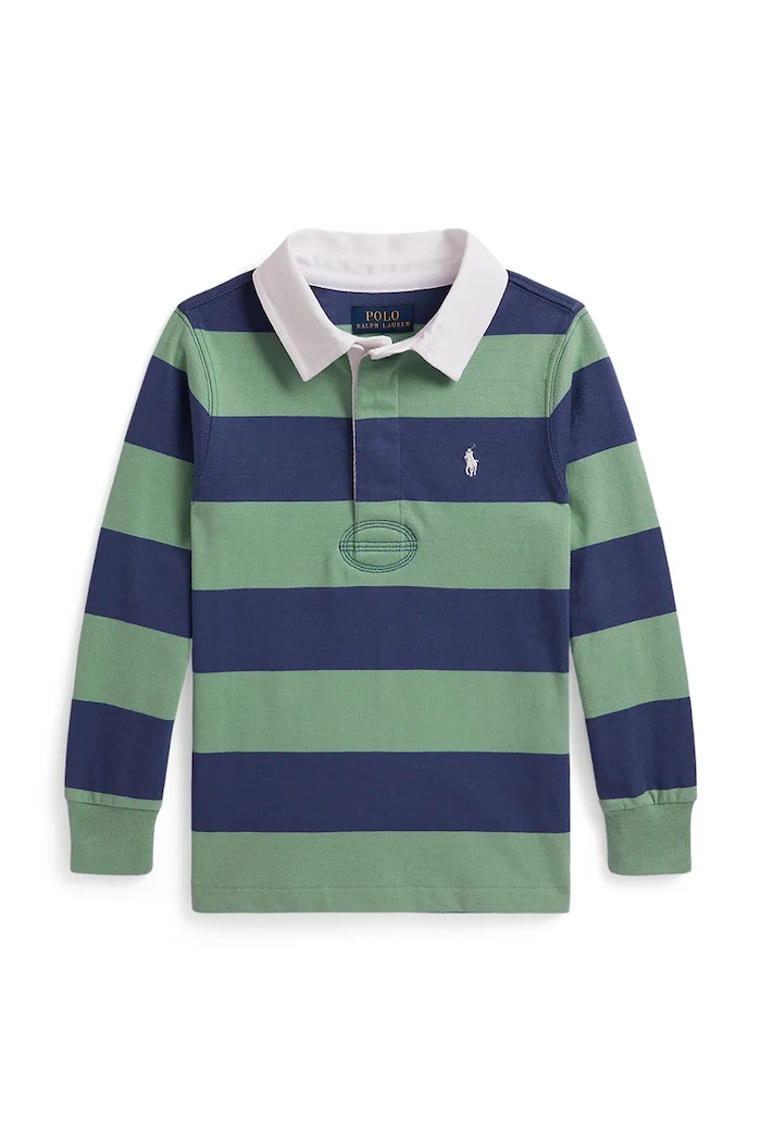 Polo Ralph Lauren μπλούζα παιδική βαμβακερή τιρκουάζ 322932280500