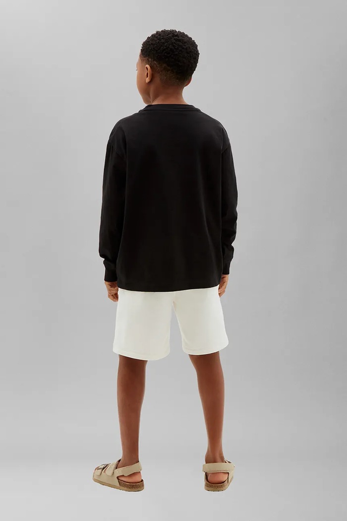 Chłopiec Calvin Klein Jeans bluza dziecięca bawełniana LVCKTJA46B.128.176.9BY2 czarny
