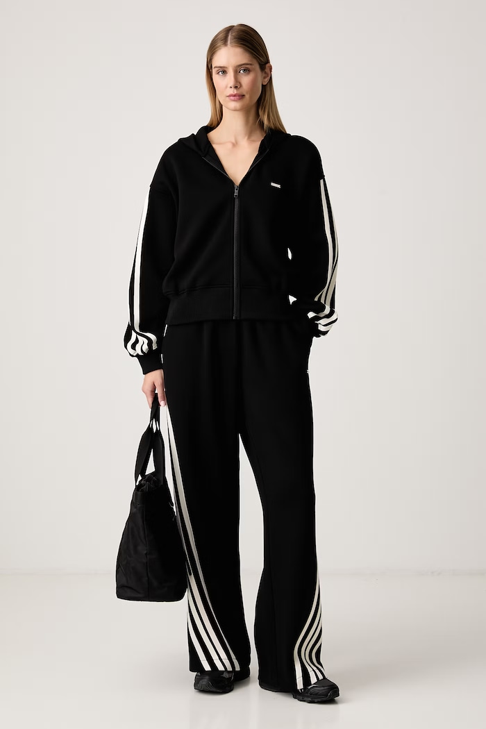 P.E Nation Bluza rozpinana z kapturem damska 263J026 czarny AW26