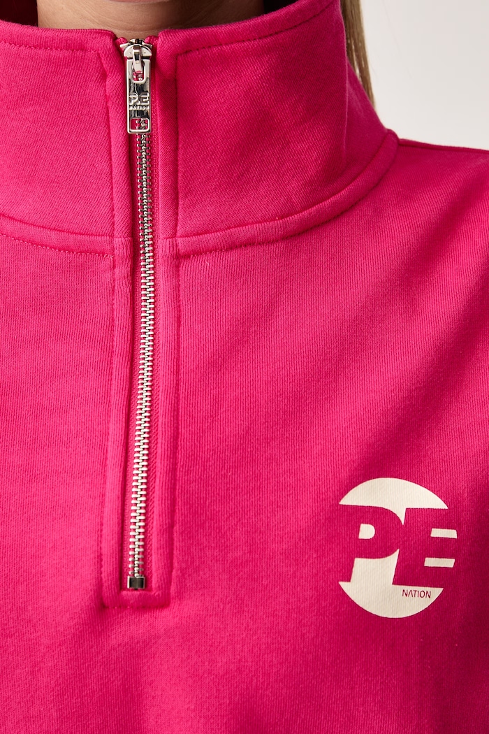 Bluza damska bawełniana Voltage P.E Nation różowy 263F120