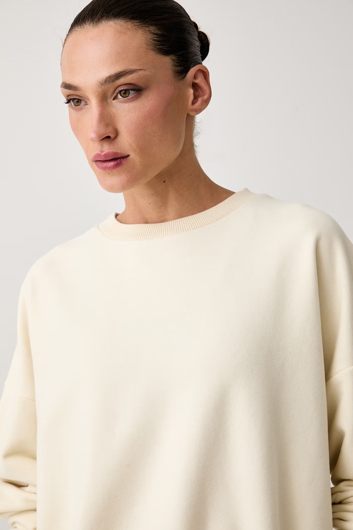 JOYINME bluza sportowa damska z bawełną Forme beżowy Bluza.Oversize.Forme
