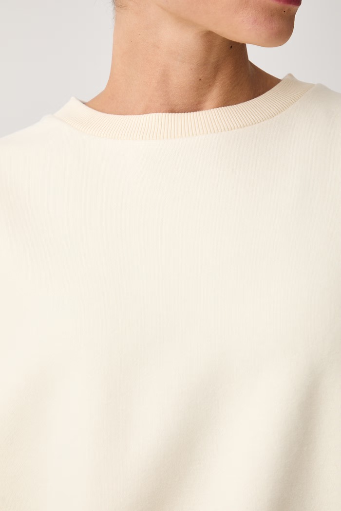 JOYINME bluza sportowa damska z bawełną Forme Bluza.Oversize.Forme beżowy