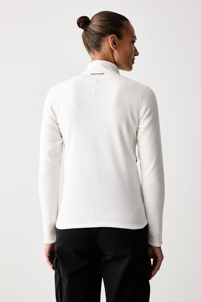 Odzież Haglöfs Bluza rozpinana damska polarowa Buteo Mid II 608352 biały