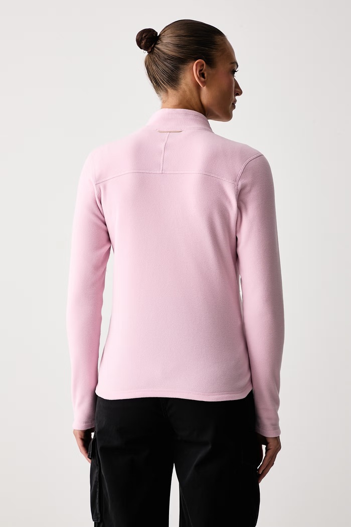 Odzież Haglöfs Bluza rozpinana damska polarowa Buteo Mid II 608352 różowy
