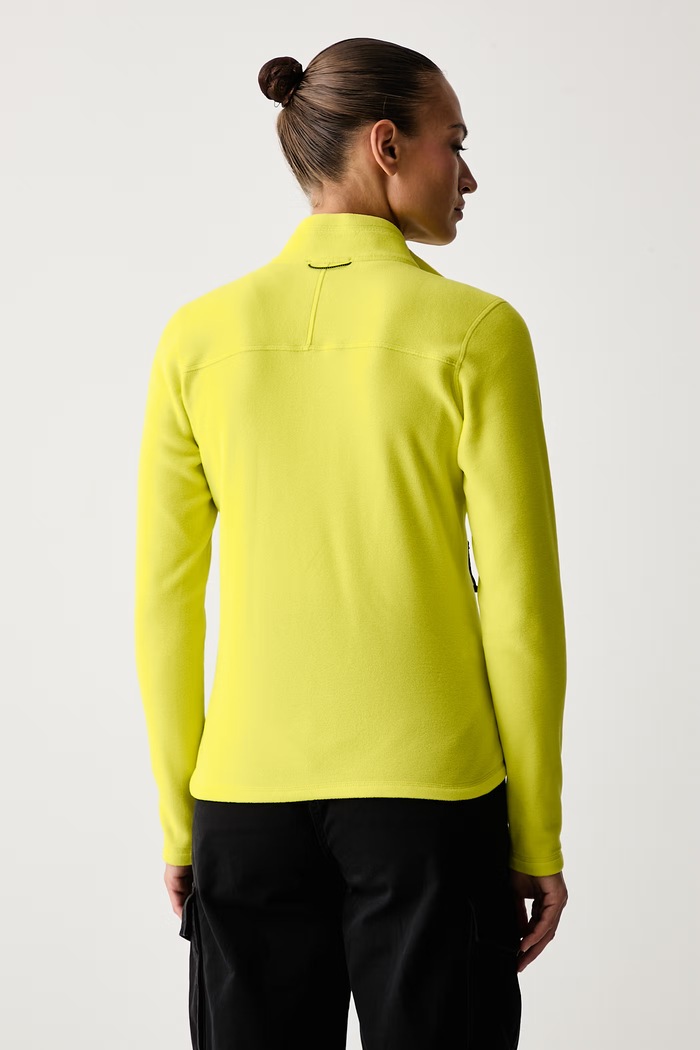 Odzież Haglöfs Bluza rozpinana damska polarowa Buteo Mid II 608352 żółty