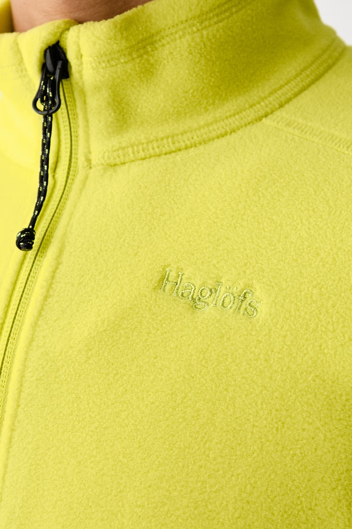 Bluza rozpinana damska polarowa Buteo Mid II Haglöfs żółty 608352