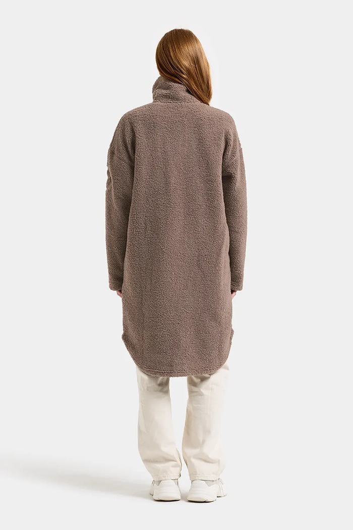 Odzież Didriksons Bluza rozpinana damska polarowa JILL 505829 brązowy