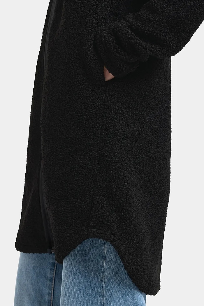 Bluza rozpinana damska polarowa JILL Didriksons czarny 505829