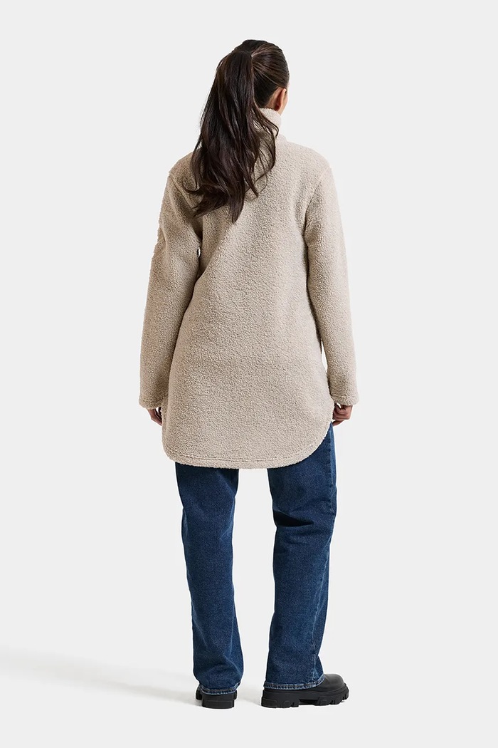 Odzież Didriksons Bluza rozpinana damska polarowa UMI 506183 beżowy