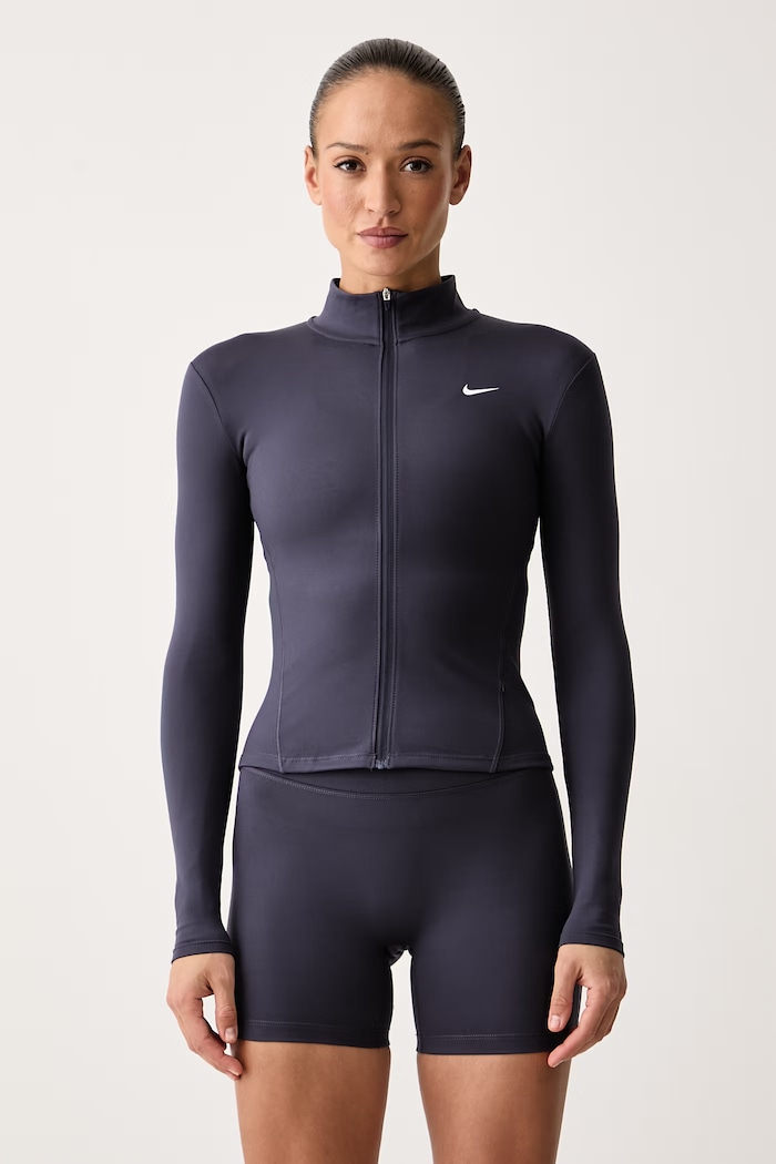 Nike Bluza treningowa dziecięca Nike One Fitted Dri-FIT szary IM7046.013