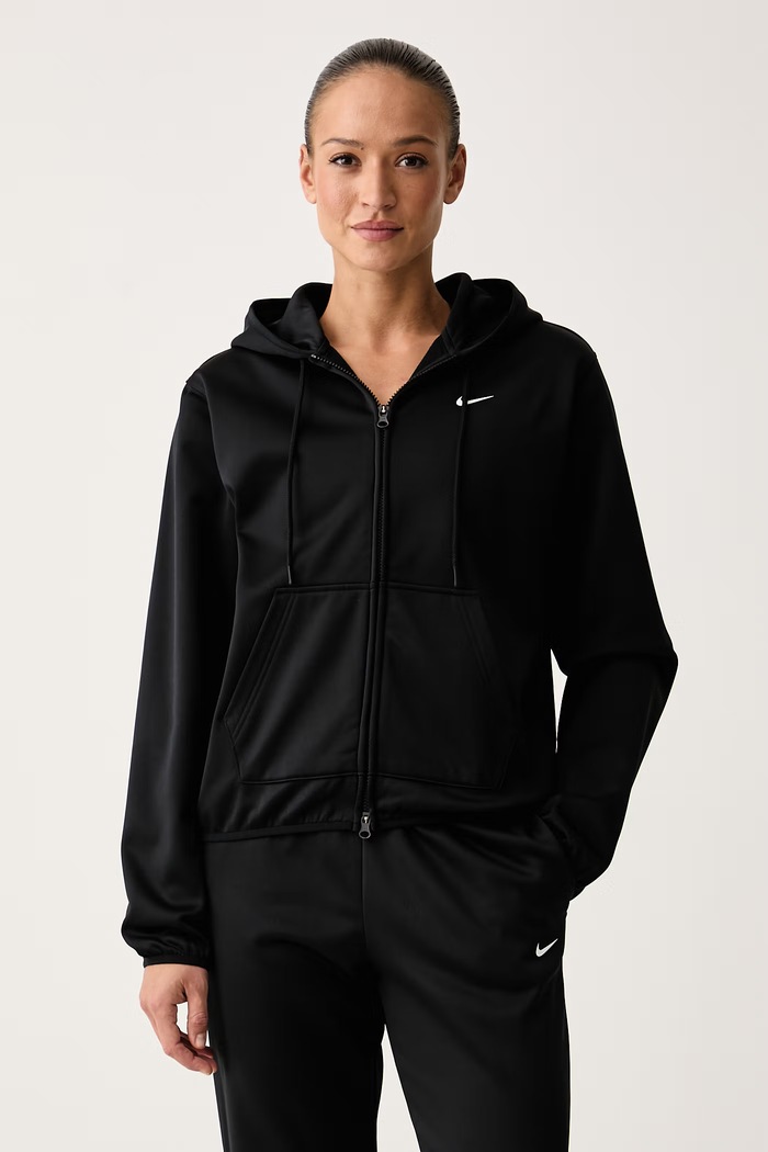 Nike Bluza treningowa damska Studio Fleece Therma-FIT czarny IO0433.010