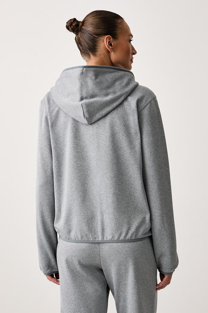 Ruházat Nike Edzős melegítőfelső női Studio Fleece Therma-FIT IO0433.084 szürke