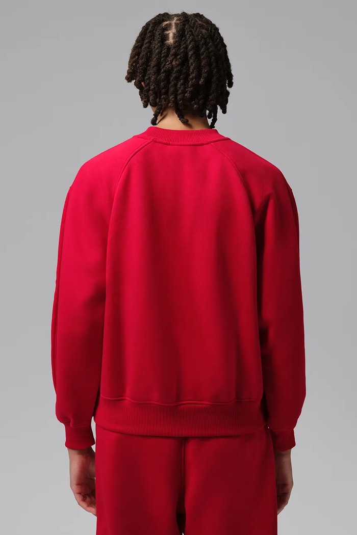Jordan Bluza damska z bawełną Brooklyn IM7288.687 czerwony AW26