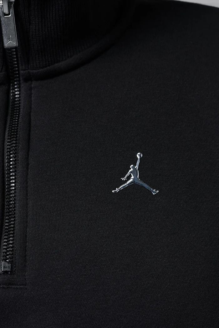 Bluza damska z bawełną Brooklyn Fleece Jordan czarny IV7533.010