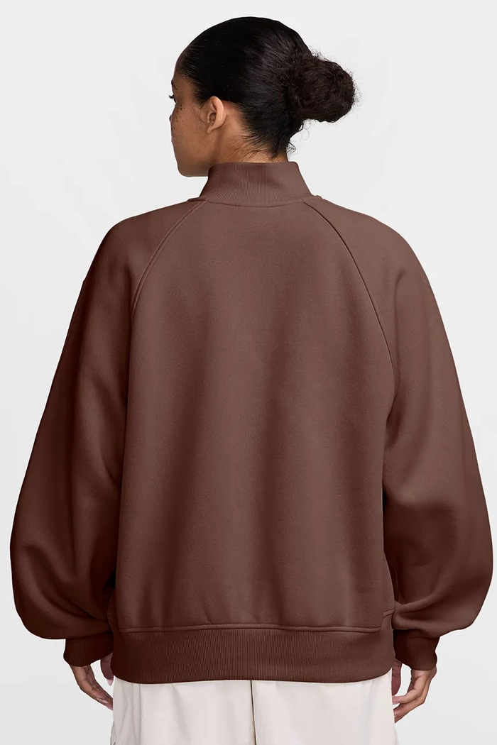 Jordan Bluza damska z bawełną Brooklyn Fleece IV7533.265 brązowy AW26
