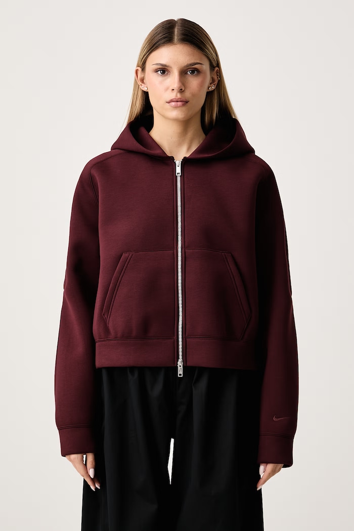 Nike Sportswear Hanorac cu glugă pentru femei burgundia IM8479.658