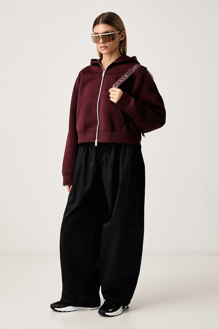Nike Sportswear Bluza z kapturem damska IM8479.658 bordowy AW26