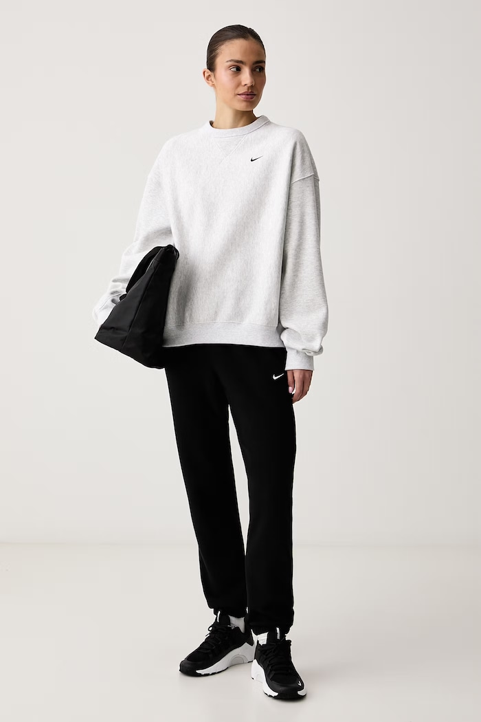 Nike Sportswear Melegítőfelső női pamuttal Studio Fleece IO2103.051 szürke AW26