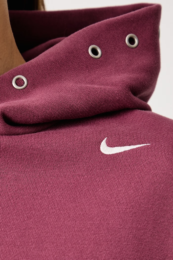 Oversize melegítőfelső női pamuttal Studio Fleece Nike Sportswear rózsaszín IX7043.654