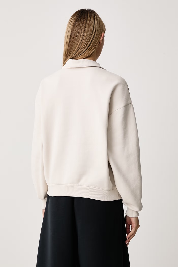 Odzież Nike Sportswear Bluza damska z bawełną NikeCourt IU3253.104 beżowy