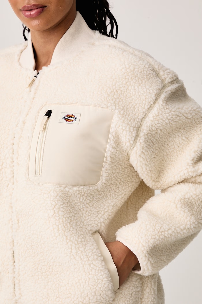 Bluza rozpinana damska polarowa Dickies DK0A88BNF901 beżowy