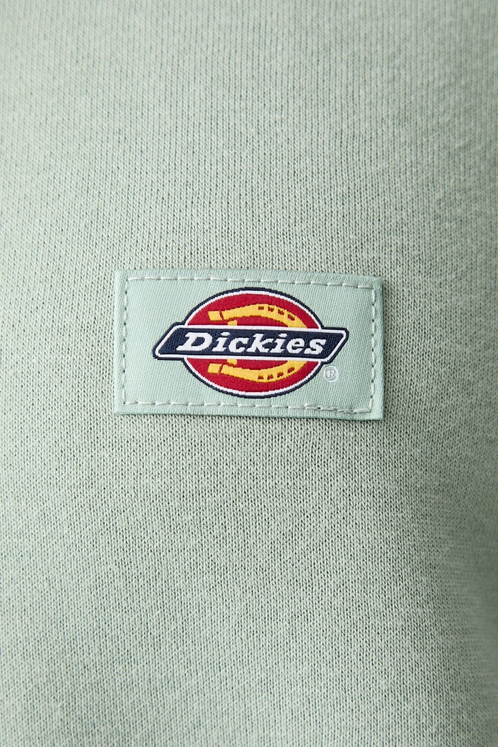 Bluza z kapturem damska z bawełną Dickies zielony DK0A8E35B871