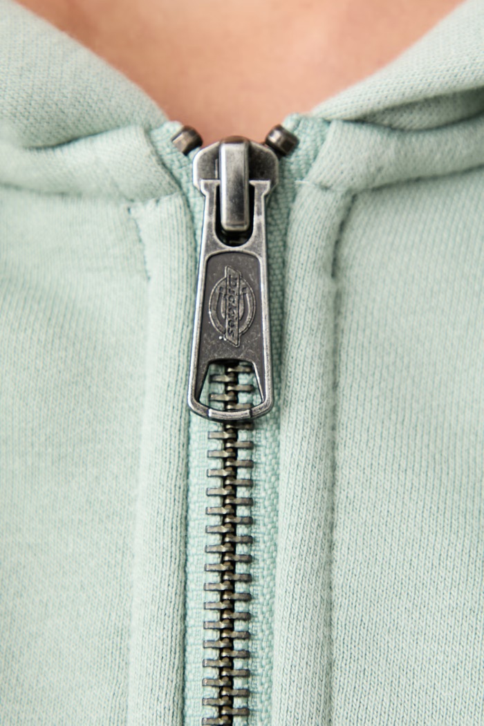 Bluza rozpinana z kapturem damska z bawełną Dickies zielony DK0A4Y1ZB871