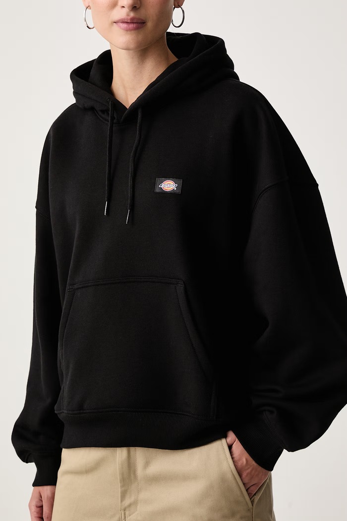 Bluza z kapturem damska z bawełną Dickies DK0A8E35BLK1 czarny