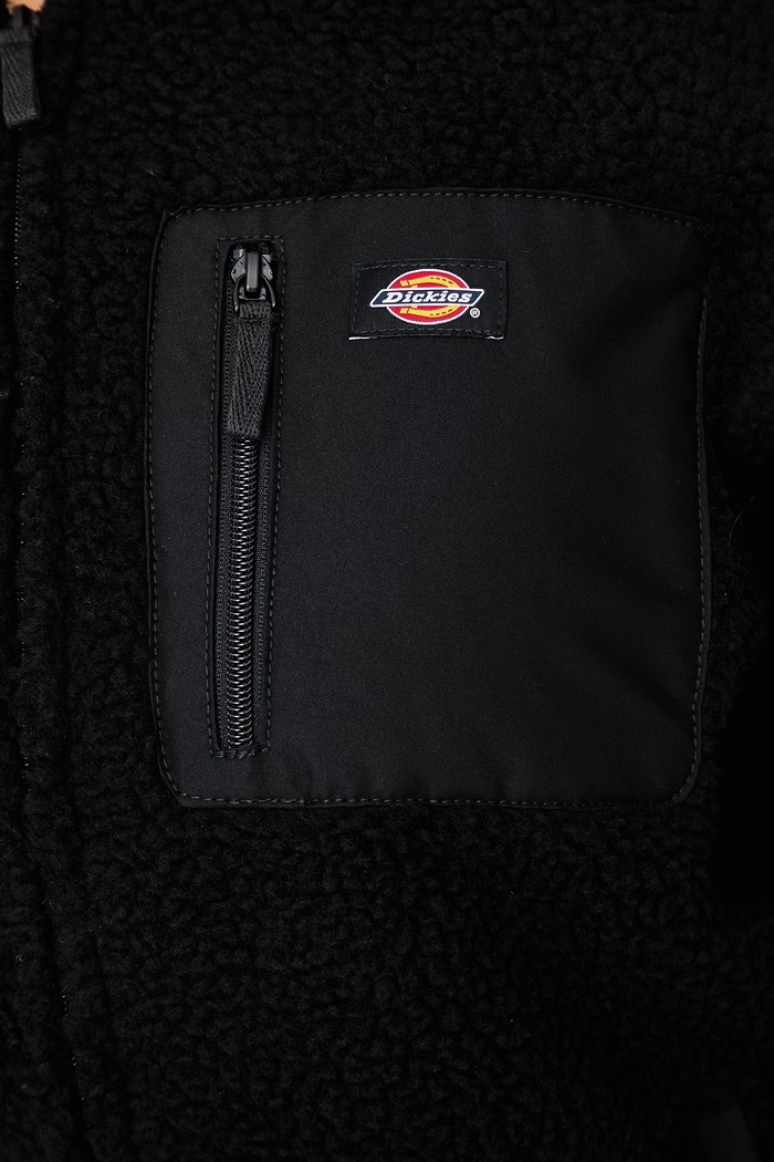 Bluza rozpinana damska polarowa Dickies czarny DK0A88BNBLK1