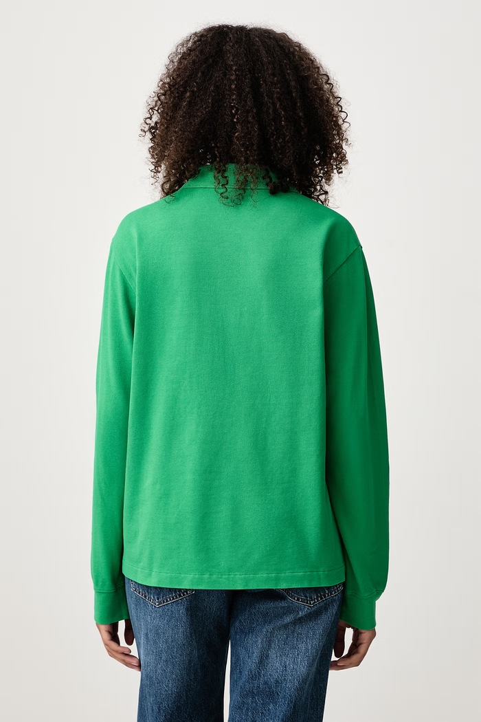 Odzież Sporty & Rich Longsleeve damski bawełniany Riding Club TO08683244GR19 zielony